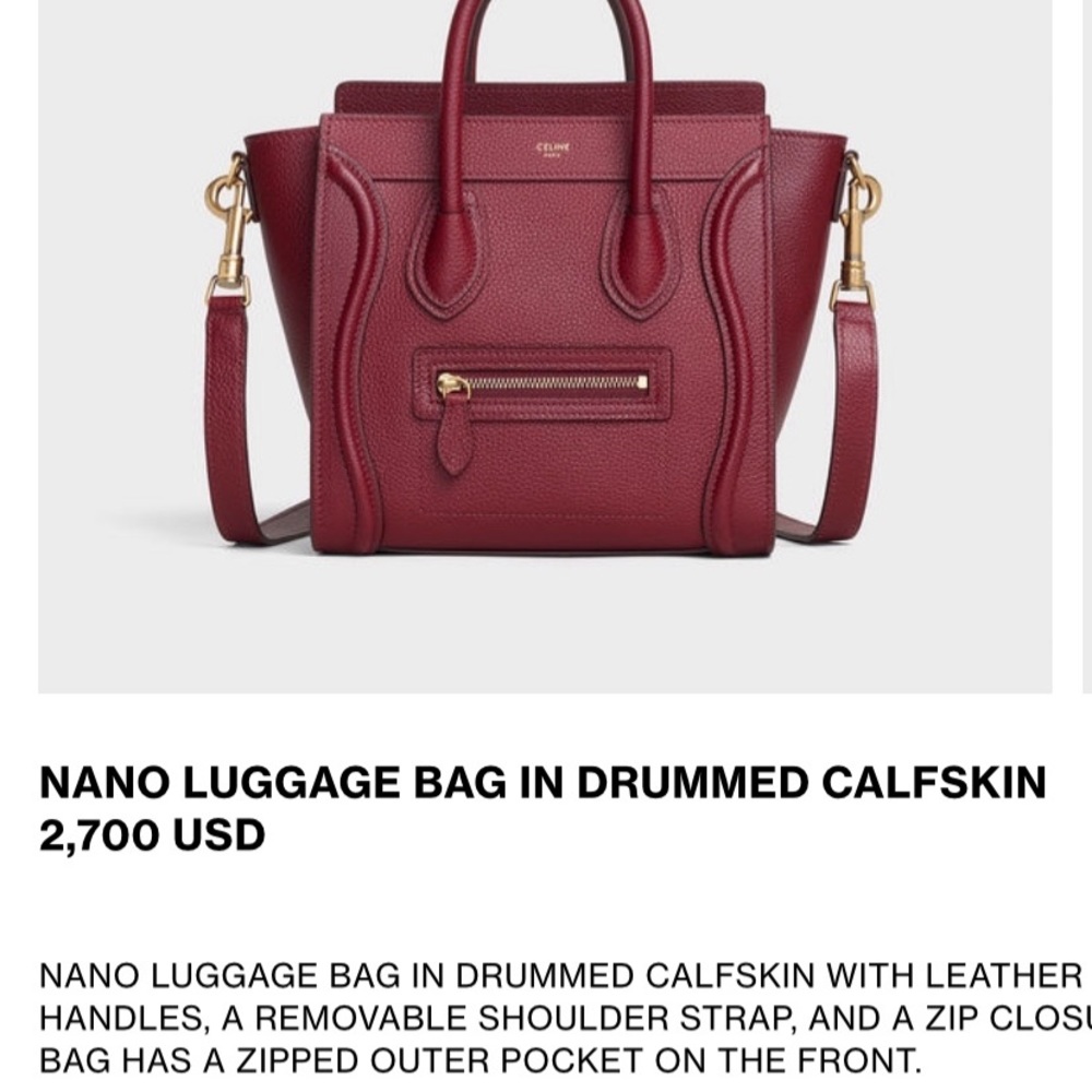 Celine purse